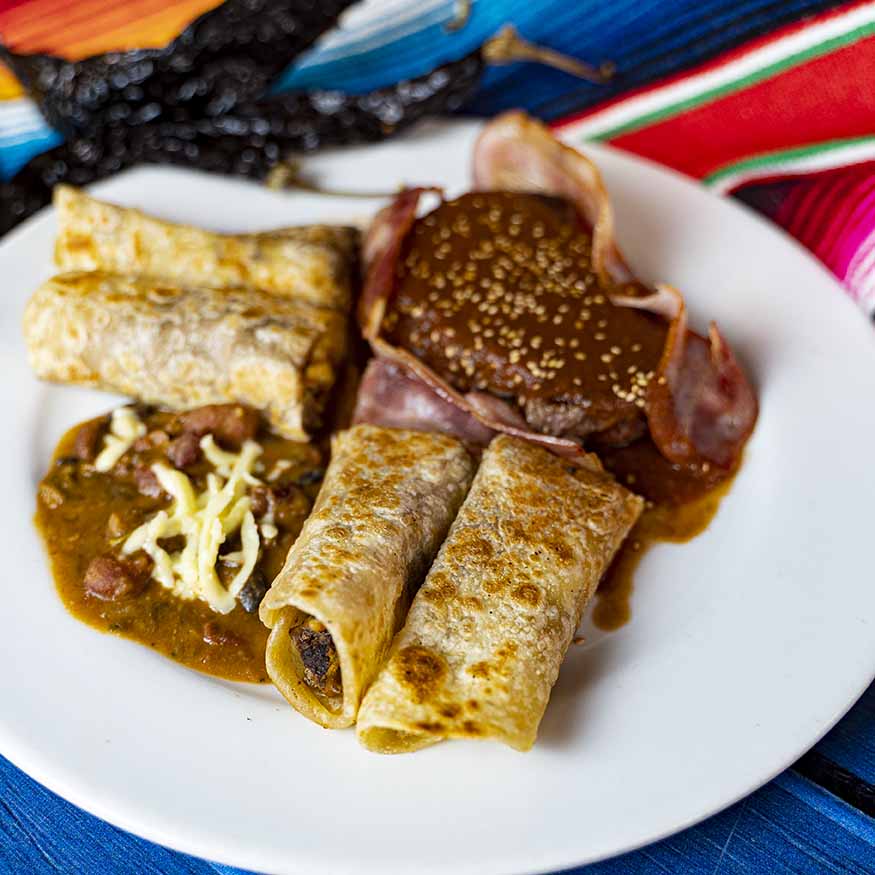 Lomo regiomontano - comida mexicana