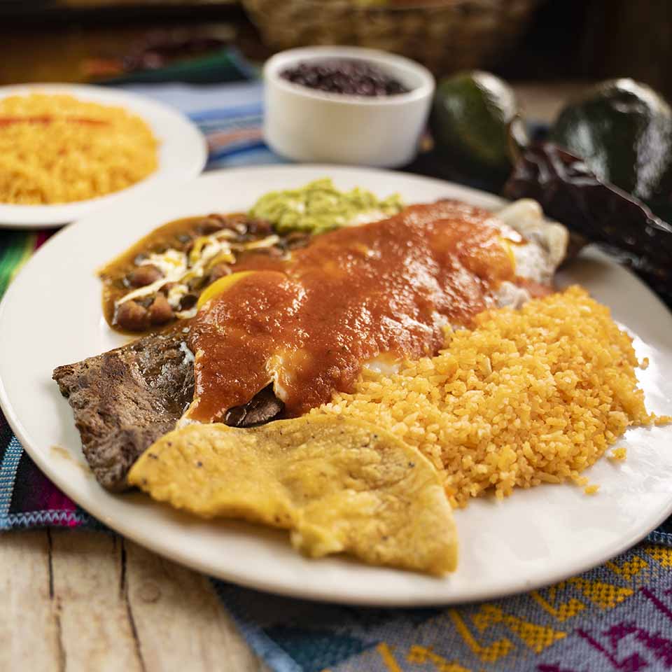 Lomo ranchero - comida mexicana